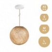 Suspension Lamp with Sphere Lampshade