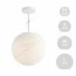 Suspension Lamp with Sphere Lampshade