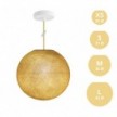 Suspension Lamp with Sphere Lampshade