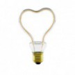 LED Art Heart Light Bulb 6,5W 300Lm E27 1900K Dimmable