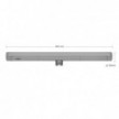 LED Linear Smoky Grey S14d Light Bulb - length 300 mm 6,5W 170Lm 1900K Dimmable