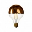 Fermaluce metal Lamp with Globe lightbulb