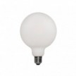 Fermaluce Lightbulb wooden Joint with Porcelain Globe lightbulb