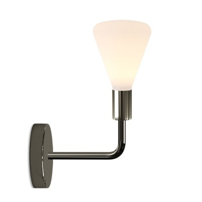 Fermaluce Elle metal Lamp with Siro lightbulb - Black pearl