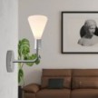 Fermaluce Elle metal Lamp with Siro lightbulb