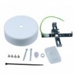 EIVA Cylindrical outdoor ceiling rose kit IP65 - in soft touch silicone