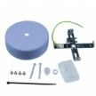 EIVA Cylindrical outdoor ceiling rose kit IP65 - in soft touch silicone