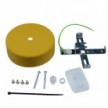 EIVA Cylindrical outdoor ceiling rose kit IP65 - in soft touch silicone