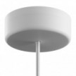 EIVA Cylindrical outdoor ceiling rose kit IP65 - in soft touch silicone