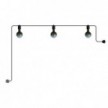 EIVA Portable outdoor string light IP65 with 3 lights