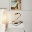 GU1d-one Pastel adjustable Lamp without base with mini LED spotlight