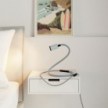 GU1d-one Pastel adjustable Lamp without base with mini LED spotlight