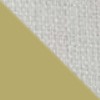 Brass - White Raw Cotton